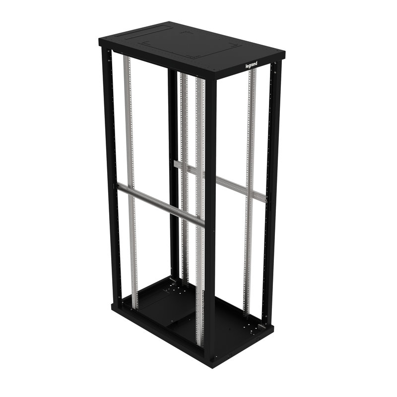 Legrand 446826 - Baie serveur Linkeo 19pouces 47U 2274x800x1000mm sans porte et panneaux latéraux