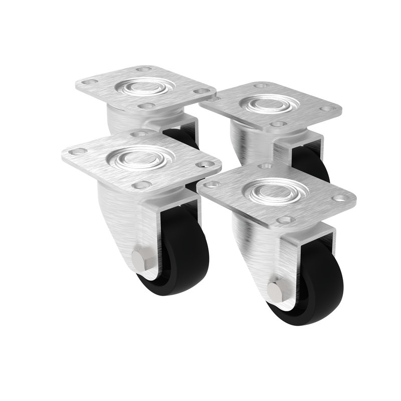 Legrand 446880 - Jeu de 4 roulettes dont 2 avec blocage possible pour Linkeo DC