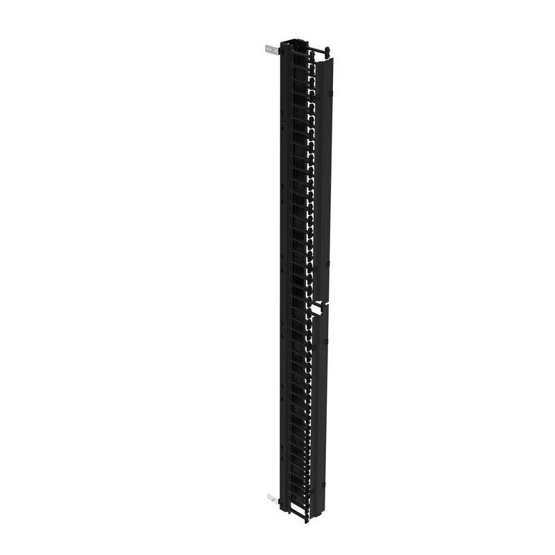 Legrand 446892 - Jeu de 2 passe fils verticaux plastique pour Linkeo DC 47U