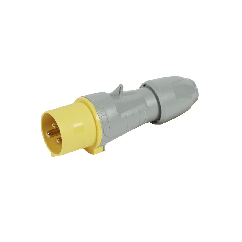 Legrand 555121 - Fiche droite 2P+T - IP44 - 100V à 130V 16A
