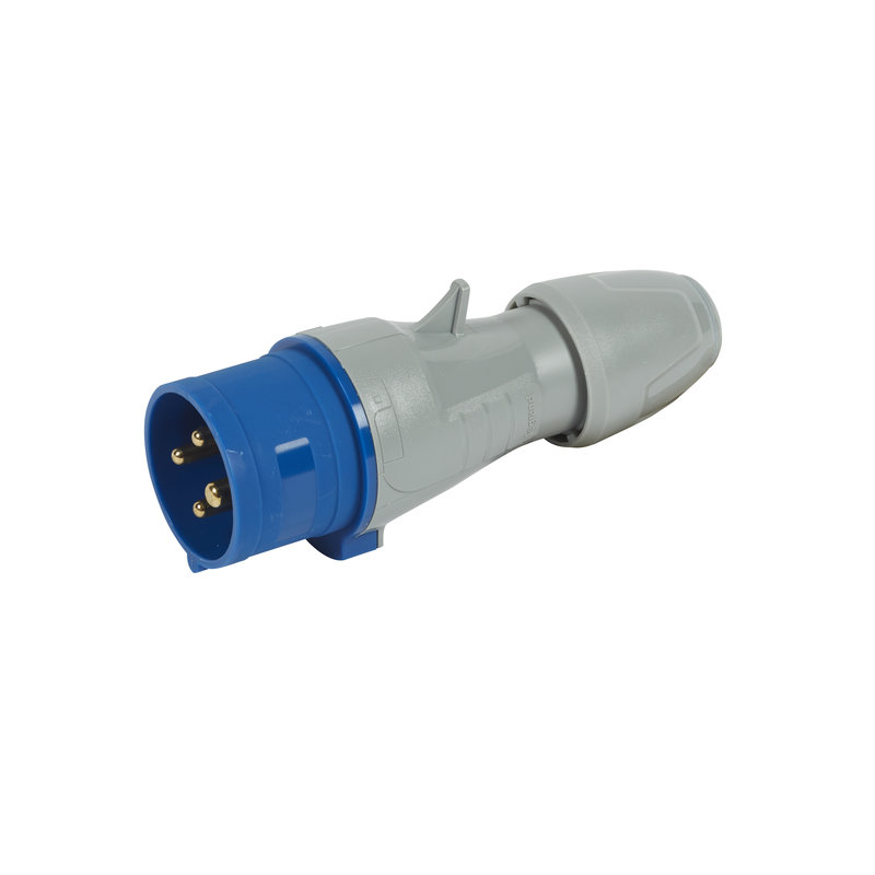 Legrand 555125 - Fiche droite 3P+T - IP44-  200V à 250V 16A