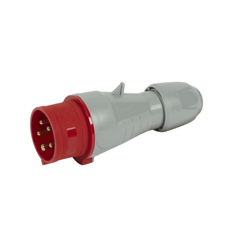 Legrand 555129 - Fiche mobile droite P17 IP44 16A - 380V~ à 415V~ - 3P+N+T