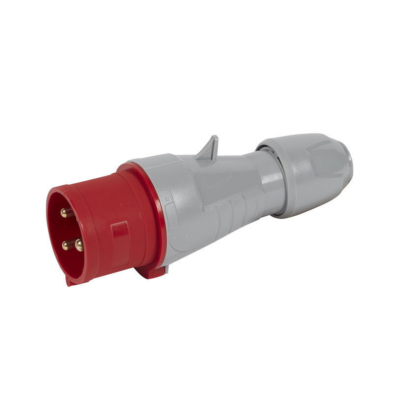 Legrand 555237 - Fiche droite 2P+T - IP44 - 380V à 415V 32A