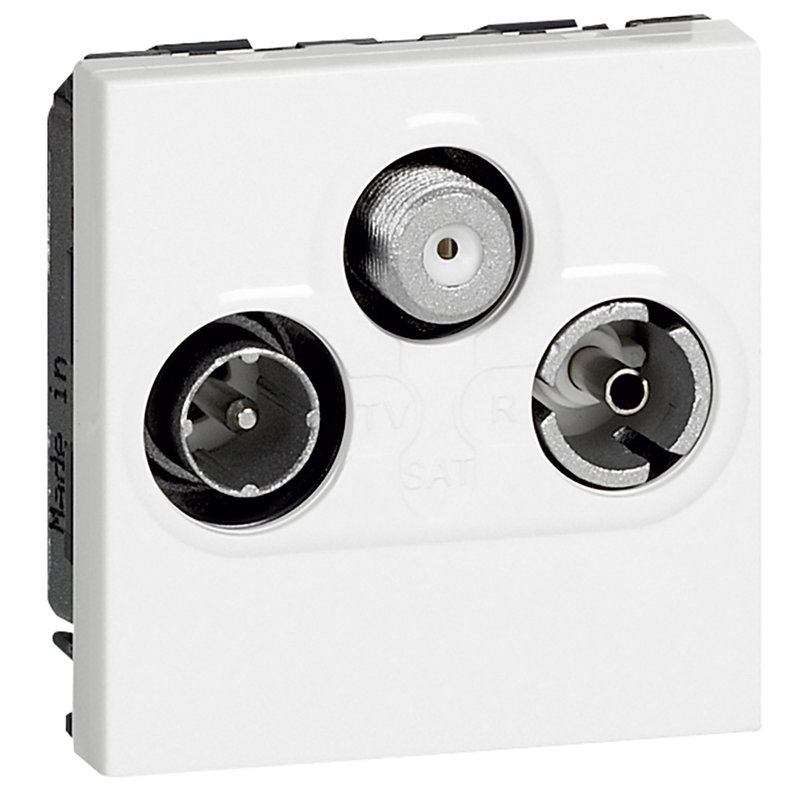 Legrand 572172 - PRISE TV-FM-SAT ARTEOR FINTION CARRE BLANC