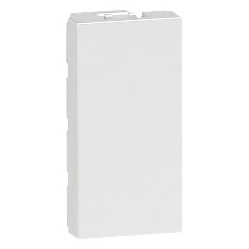 Legrand 572341 - ENJOLIVEUR OBTURATEUR 1 MODULE ARTEOR CARRE BLANC