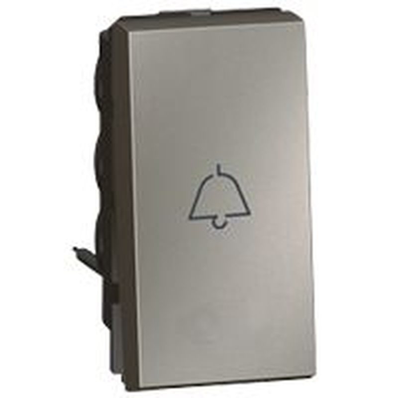 Legrand 572515 - 6A 1 WAY BELL PUSH 1 MODULE ARTEOR CARRE MAGNESIU M