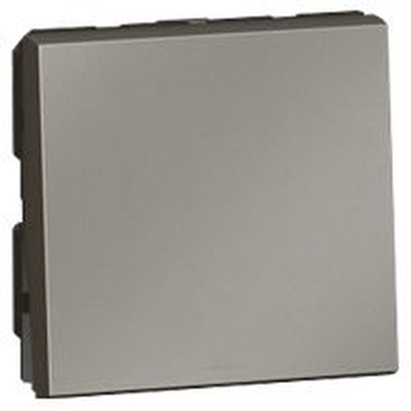 Legrand 572530 - BOUTON POUSSOIR 6A 250V ARTEOR CARRE MAGNESIUM