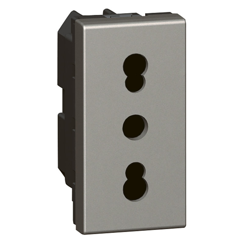 Legrand 572603 - 2P+T 10/16A A ECLIPSES ITALY ARTEOR CARRE MAGNESIUM