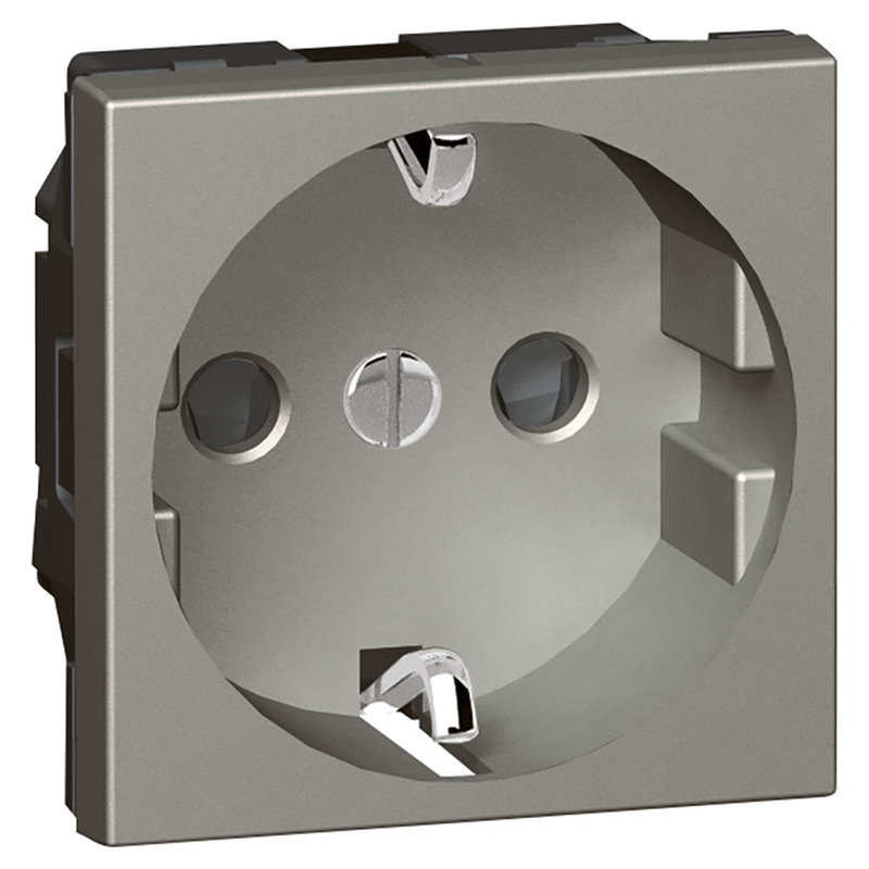 Legrand 572618 - PRISE 2P+T A ECLIPSES 16A ARTEOR CARRE MAGNESIUM