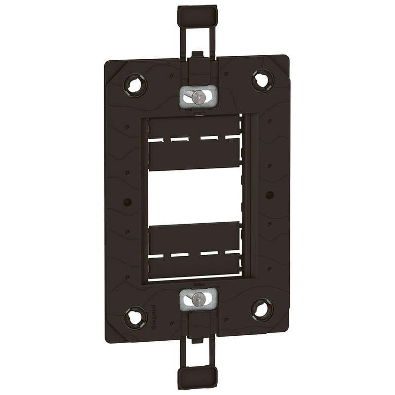 Legrand 576040 - FRAME 3 MODULES FIXATION A VIS 2"X4"US/ ITALIE N F/B
