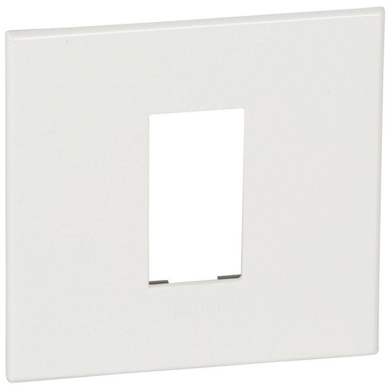 Legrand 576540 - PLAQUE DE FINITION ARTEOR FOR 1 CARRE MODULE SCHUKO WHITE