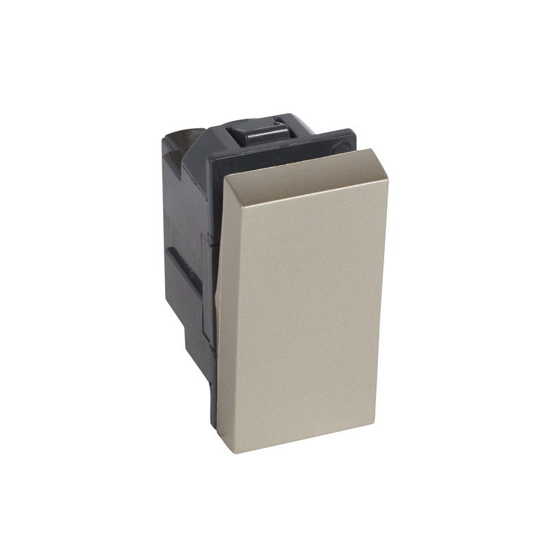 Legrand 570008 - PERMUTATEUR 10A 1 MODULE ARTEOR CARRE CHAMPAGNE