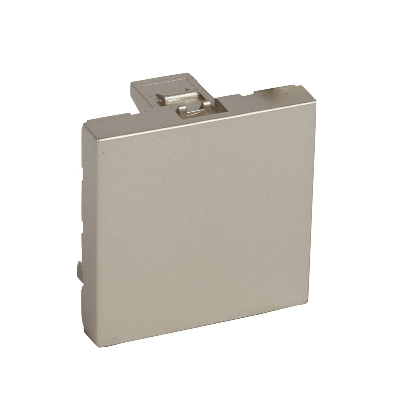 Legrand 570061 - OBTURATEUR 2 MODULES ARTEOR CARRE CHAMPAGNE