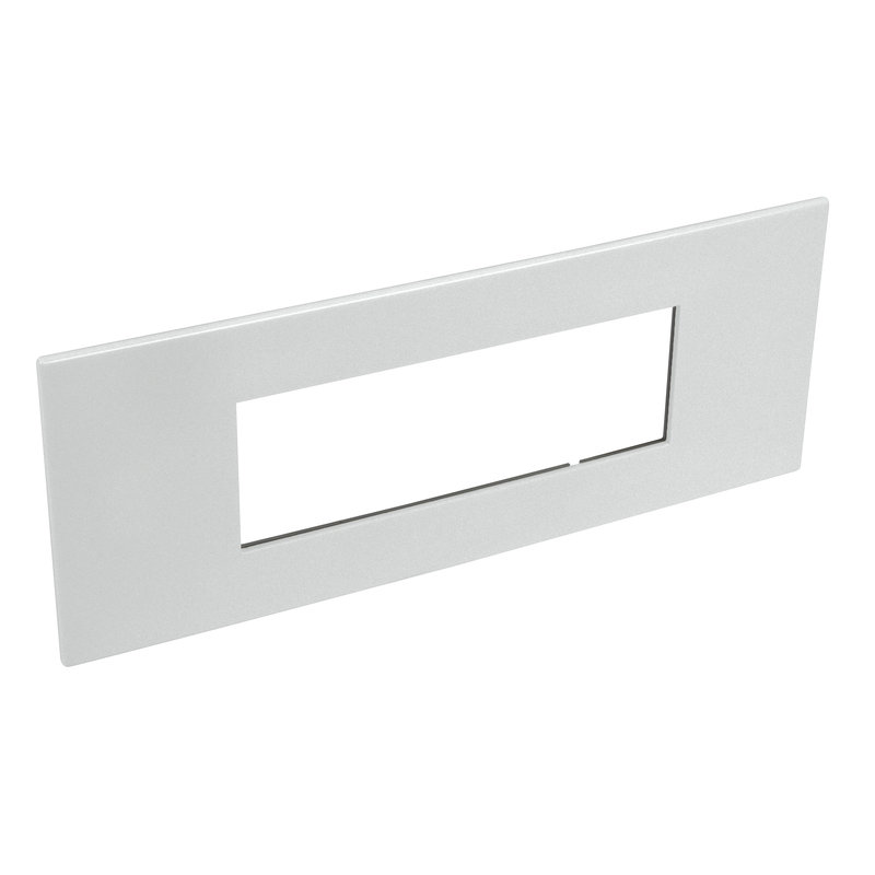 Legrand 571415 - PLAQUE DE FINITION ARTEOR 6 MODULES CARRE ARTEOR SOFT ALU