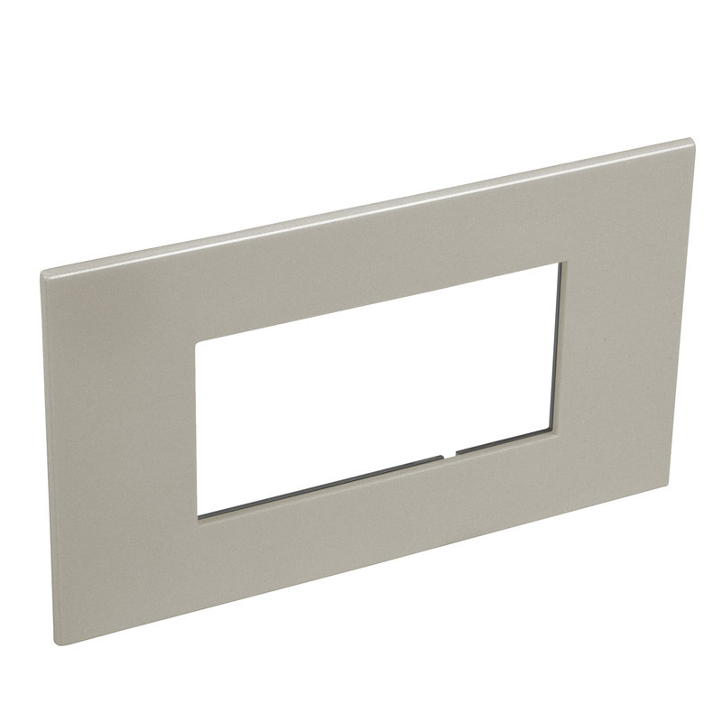 Legrand 571434 - PLAQUE DE FINITION ARTEOR 4 MODULES ARTEOR CARRE CHAMPAGNE