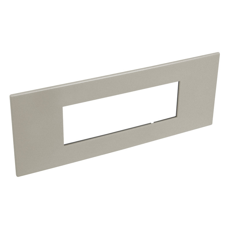 Legrand 571435 - PLAQUE DE FINITION ARTEOR 6 MODULES ARTEOR CARRE CHAMPAGNE