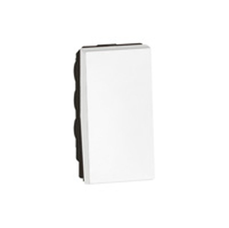 Legrand 572005 - INTERRUPTEUR VA-ET-VIENT UNIPOLAIRE 10AX 1 MODULE ARTEOR CARRE BLANC
