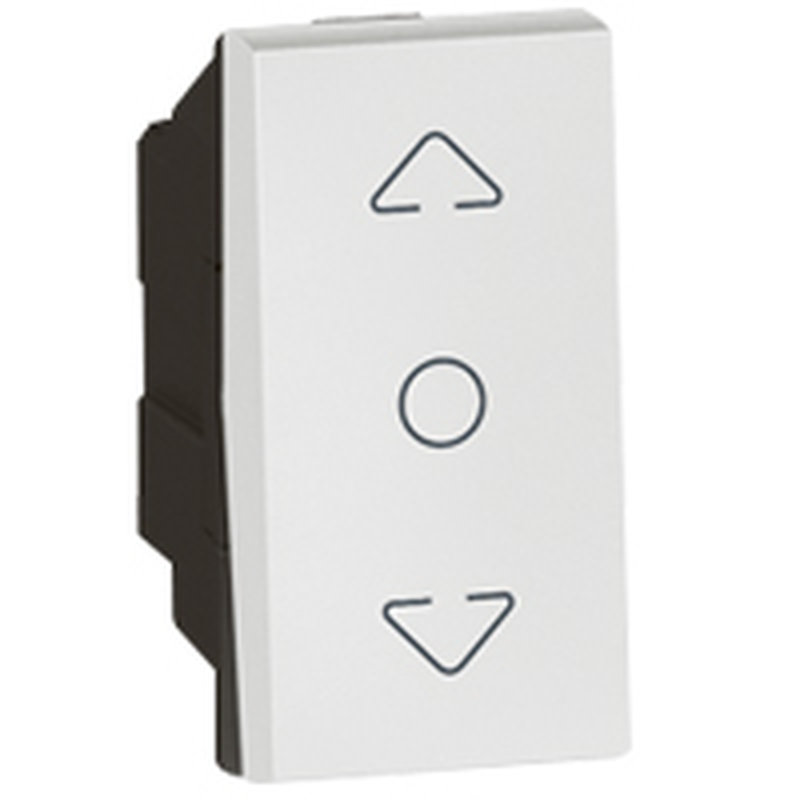 Legrand 572202 - CURTAIN SWITCH 1 MODULE CENTER OFF ARTEOR CARRE BLANC