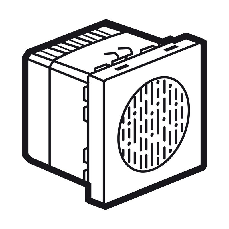 Legrand 572206 - BELL WITH ELECTRONIC RING 230V SQUA RE WHITE