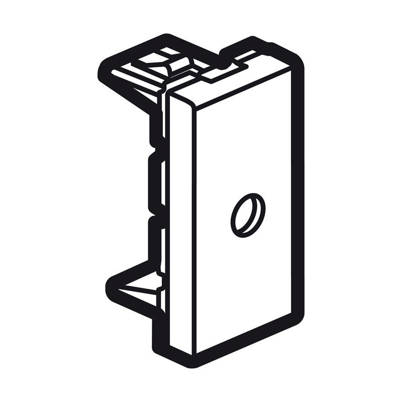 Legrand 572307 - CORD OUTLET WITH 8MM DIAMETER ARTEOR CARRE BLANC