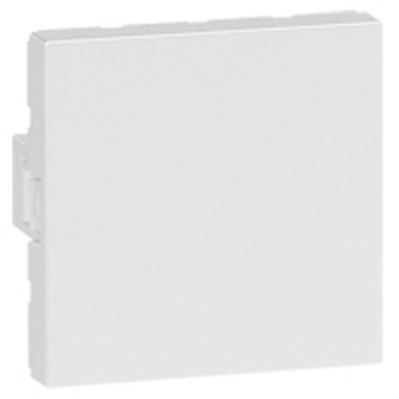 Legrand 572342 - ENJOLIVEUR OBTURATEUR 2 MODULES ARTEOR CARRE BLANC