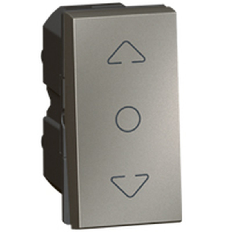 Legrand 572702 - CURTAIN SWITCH 1 MODULE CENTER OFF ARTEOR CARRE M AGNESIUM