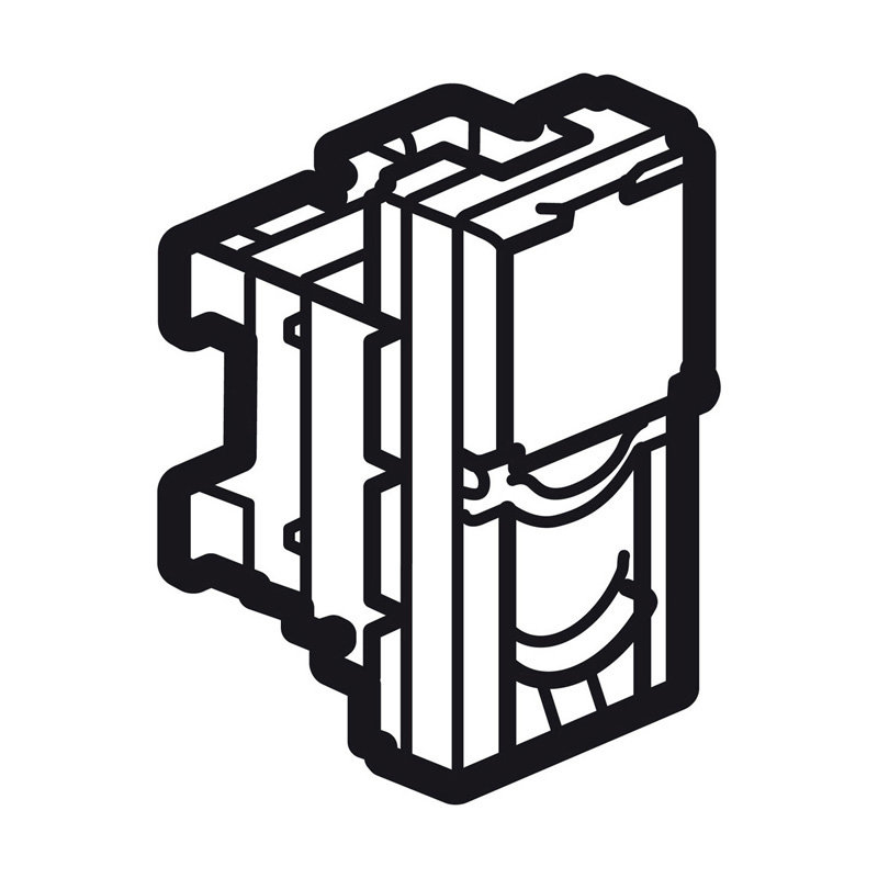 Legrand 572822 - PRISE RJ45 CATEGORIE 6 FTP 1 MODULE MAGNESIUM