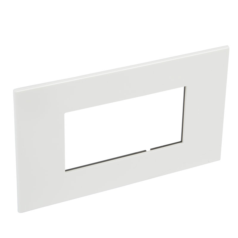 Legrand 575030 - PLAQUE DE FINITION ARTEOR 4 MODULES CARRE BLANC