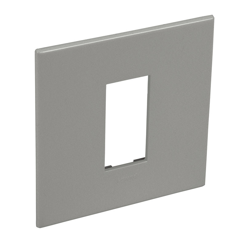 Legrand 576547 - PLAQUE DE FINITION ARTEOR 1M SCHUKO ET FRANCO BELGE CARRE MAGNESIUM