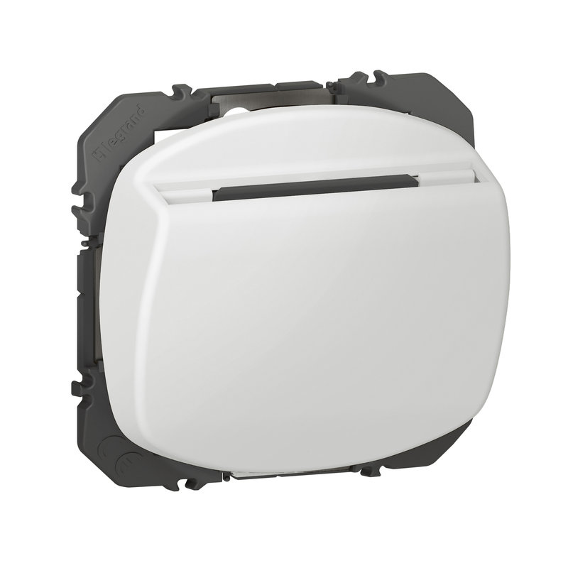 Legrand 600033 - Interrupteur à badge dooxie 10AX 250V~ finition blanc