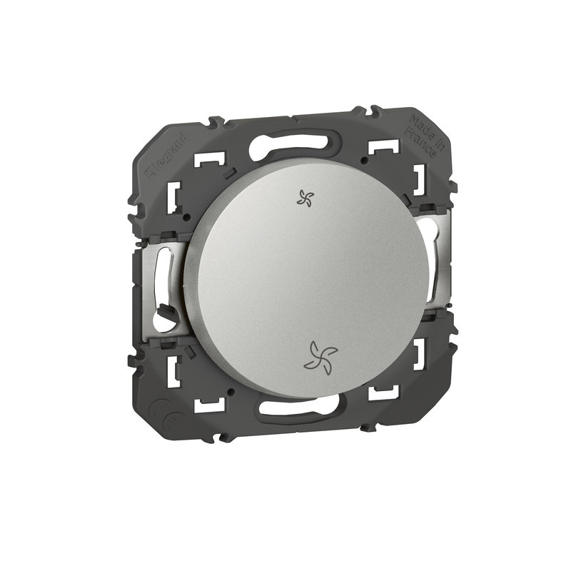 Legrand 600106 - Poussoir commande VMC dooxie finition alu