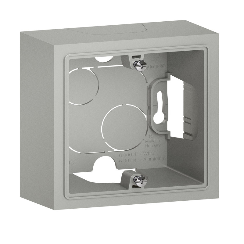 Legrand 600141 - Cadre saillie 1 poste dooxie finition alu