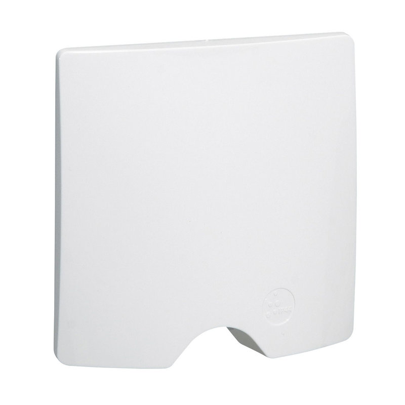 Legrand 600324 - Sortie de câble IP44 dooxie livrée complète avec plaque finition blanc
