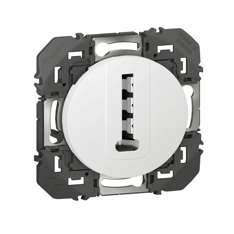 Legrand 600368 - Prise téléphone en T dooxie finition blanc