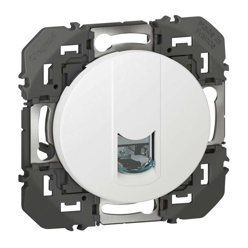 Legrand 600374 - Prise RJ45 catégorie 6A STP dooxie finition blanc