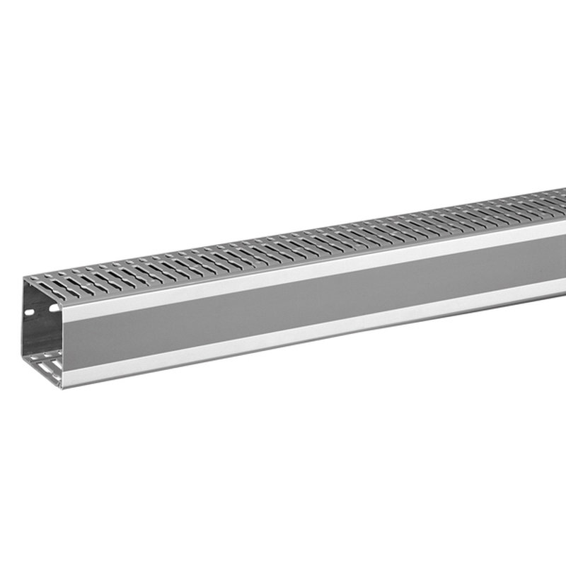Legrand 636012 - Goulotte Lina 25 60x60mm PVC gris RAL7030 - longueur 2m