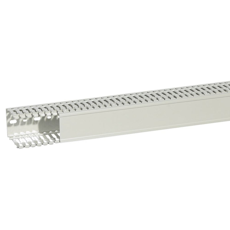 Legrand 636213 - Goulotte sans halogène 60x80mm - PC/ABS gris clair