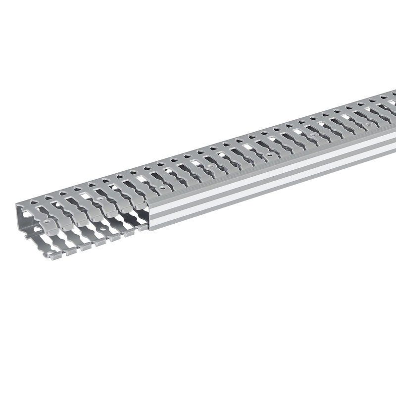 Legrand 636002 - Goulotte Lina 25 25x60mm PVC gris RAL7030 - longueur 2m