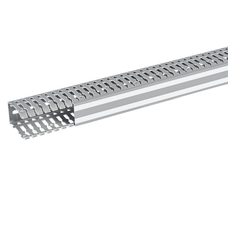 Legrand 636007 - Goulotte Lina 25 40x60mm PVC gris RAL7030 - longueur 2m
