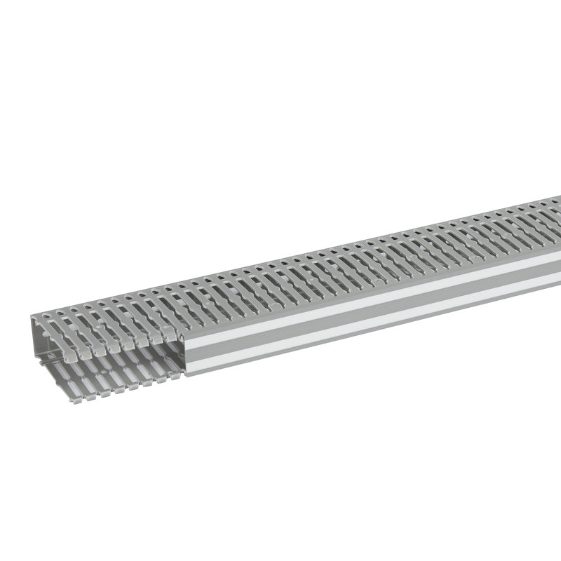 Legrand 636009 - Goulotte Lina 25 40x100mm PVC gris RAL7030 - longueur 2m