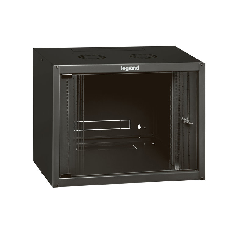 Legrand 646202 - Coffret fixe 19pouces livré monté Linkeo capacité 12U - 625x600x450mm