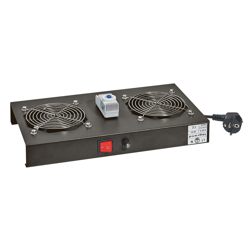 Legrand 646238 - Kit ventilateur 230V~ pour coffrets Linkeo 19pouces références 646200 à 646265