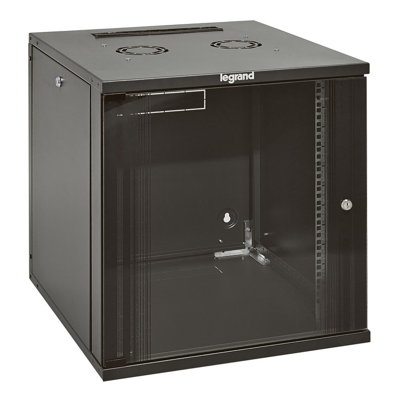 Legrand 646262 - Coffret fixe 19pouces livré à plat Linkeo capacité 12U - 625x600x600mm