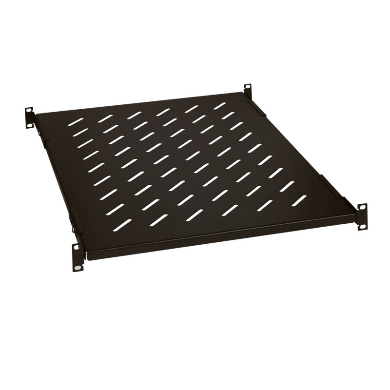 Legrand 646507 - Tablette fixe 1U prof. 825mm fixation 4 montants 19pouces baie Linkeo
