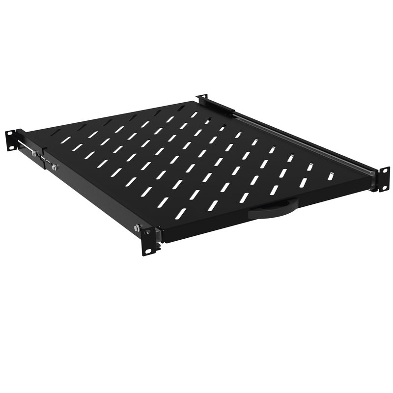 Legrand 646509 - Tablette télescopique 1U prof 625mm sur 4 montants 19pouces baie Linkeo 800mm