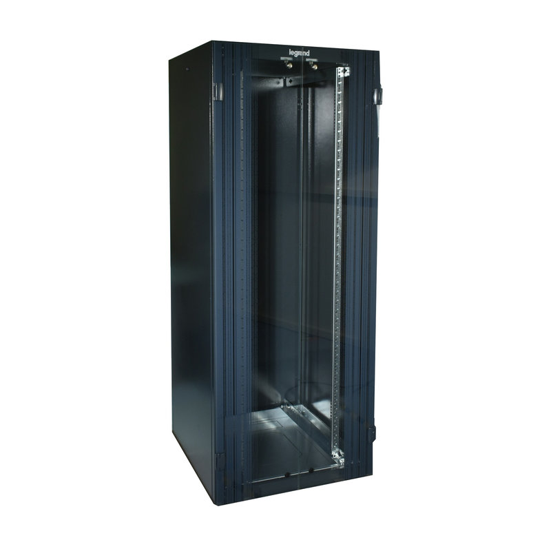 Legrand 646766 - Baie Linkeo 19pouces - RAL7016 - 42U - 2026x800x600 - porte avant double montée