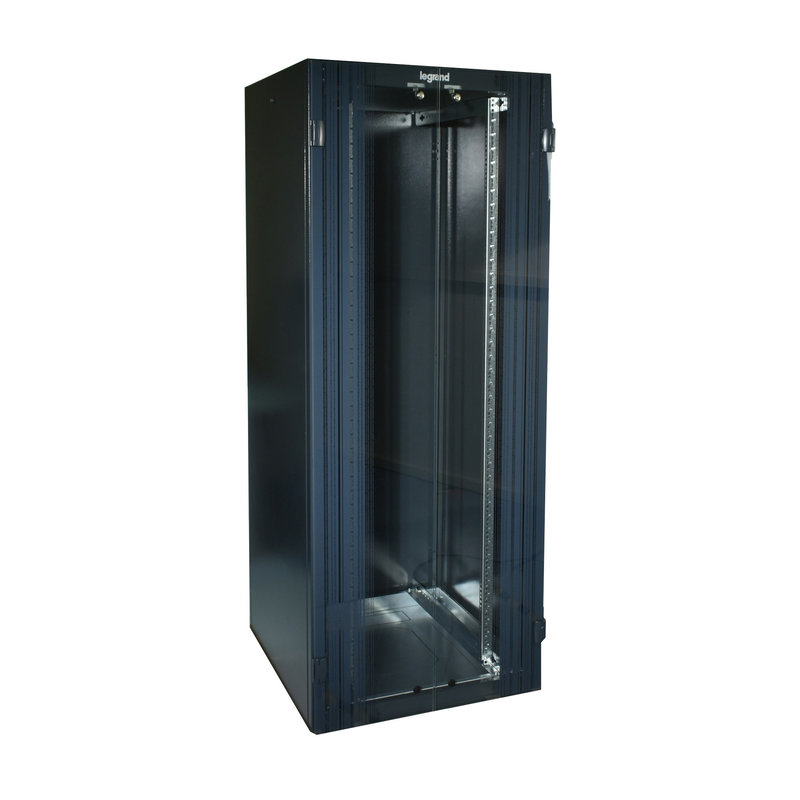 Legrand 646767 - Baie Linkeo 19pouces - RAL7016 - 42U - 2026x800x800 - porte avant double montée