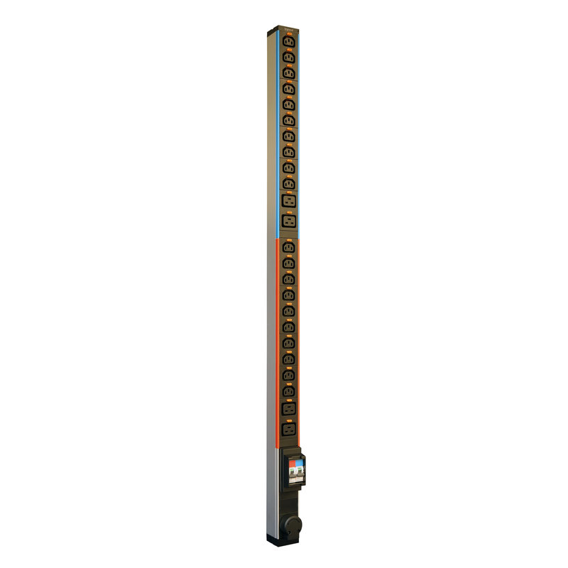 Legrand 646860 - PDU Zéro-U LCS² monophasé - 20xC13 + 4xC19 - bornier 6mm² max.