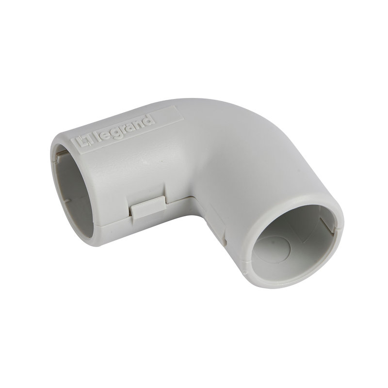 Legrand 651612 - Coude équerre 90° IP40 - Ø20mm - gris RAL7035