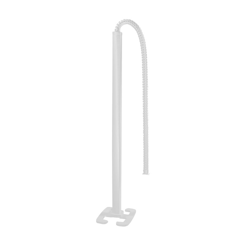 Legrand 653006 - Colonne mobile clippage direct 1 compart 2 faces h. 2m couv PVC corps alu -blanc